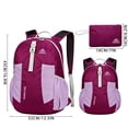 thumbnail image 3 of Foldable Waterproof Backpack, 25L Lightweight Packable Daypack for Outdoor Travel Camping Hiking, 3 of 9