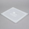 thumbnail image 2 of Food Pan Lid 1/2 Polypropylene With Handle Translucent, 2 of 3