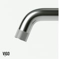 thumbnail image 2 of VIGO Cass Single Handle Single-Hole Bathroom Faucet in Brushed Nickel, 2 of 14