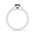 thumbnail image 2 of Angara Natural 1 Ct. Blue Sapphire Solitaire Ring in Sterling Silver for Women (Ring Size: 9), 2 of 9
