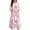 #A16-Watermelon Red, variant on Abcomgle Fall Dresses for Girls 10-12 Casual A-Line 3/4 Sleeve Girls Long Dresses Floral Print Crew Neck Sundresses Tiered Loose Dresses with Pockets,5-6 Years Beige