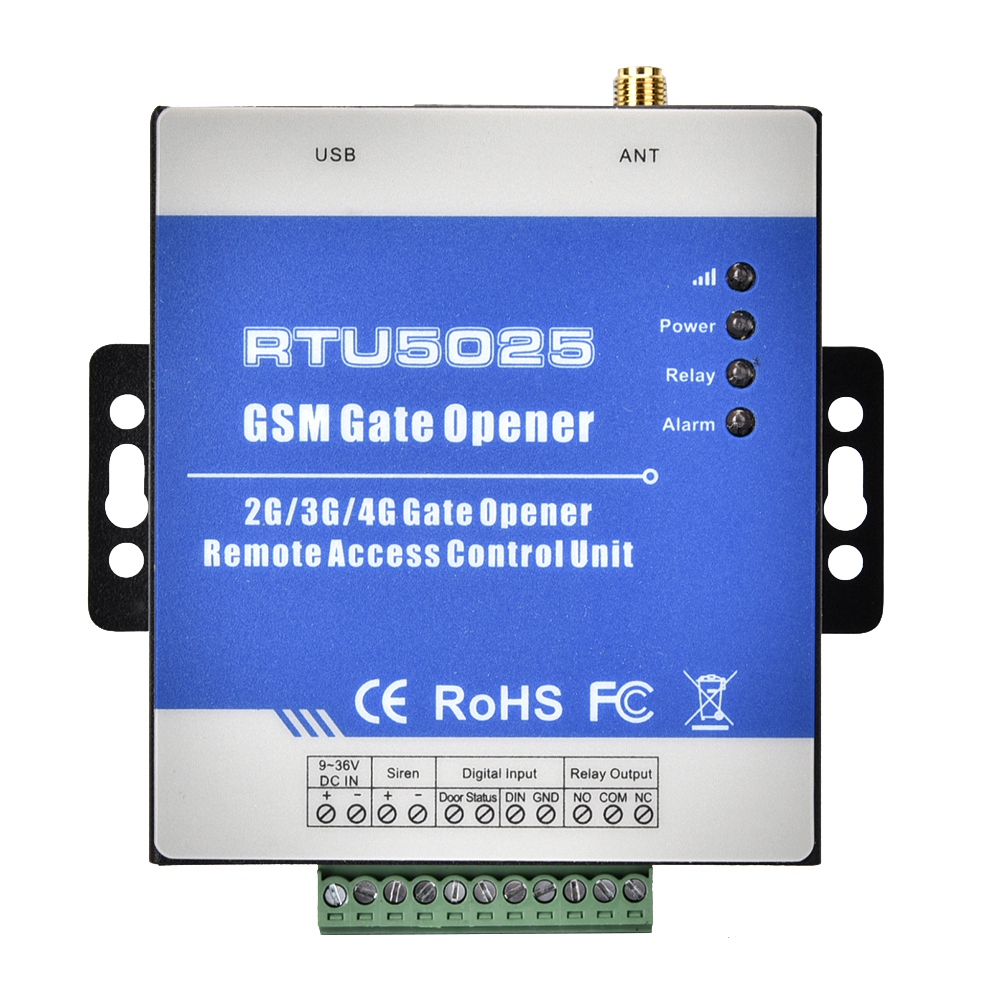 OTVIAP RTU5025 Wireless Remote GSM Gate Opener Operator Garage Door