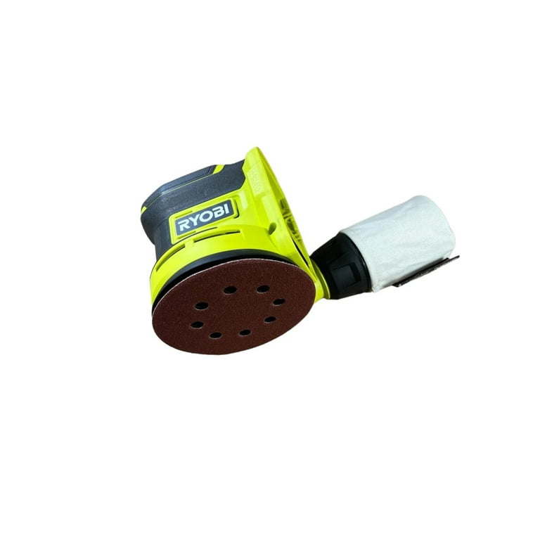RYOBI ONE 18 Volt 5 in. Random Orbit Sander Battery Powered with Dust Bag Tool Only Walmart