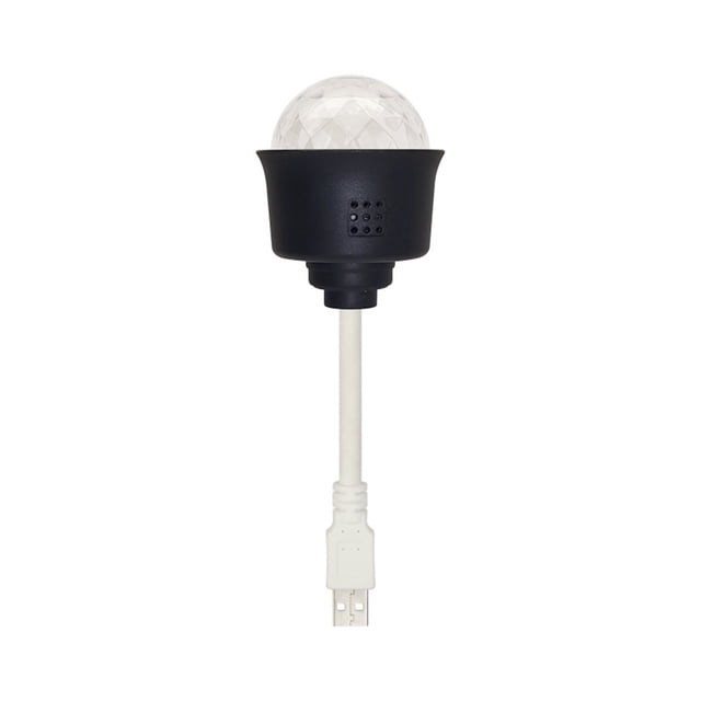 Mistaha RGBW LED Atmosphere Light With Sound Control Voice Command Black