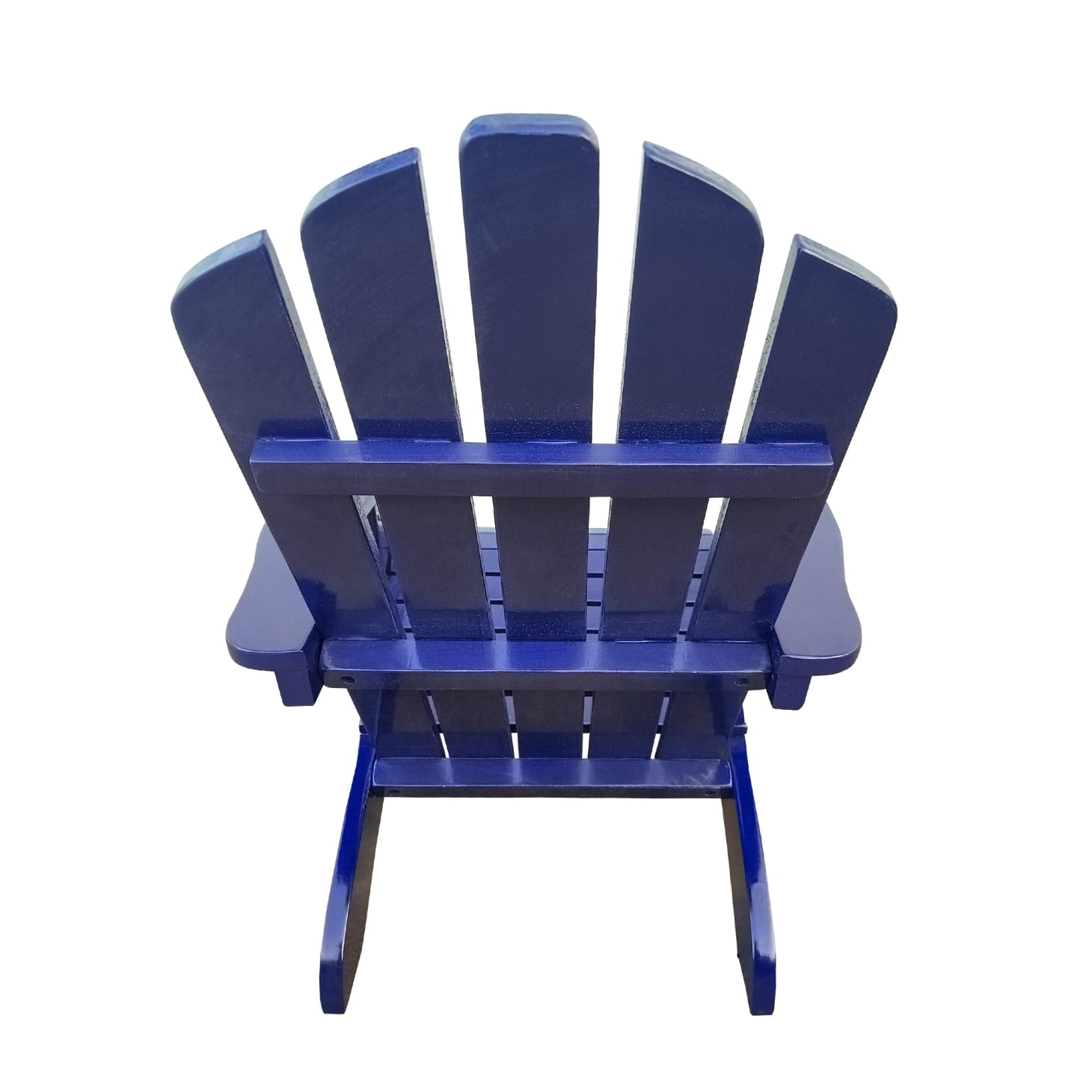Kids Patio Chair Outdoor Furniture, Adirondack Chair with Armrests and High Slat Backrest, Wood Accent Lounge Chair for Garden Backyard Porch Outdoor, Easy to Assembly
