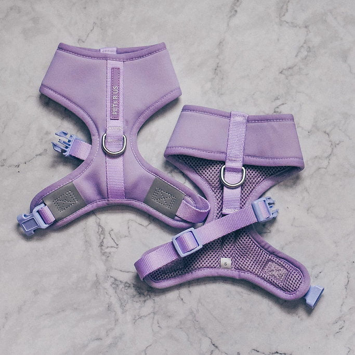 Lavender Dream Dog No Pull Harness Sport Reflective Details Lightweight Breathable Mesh Summer
