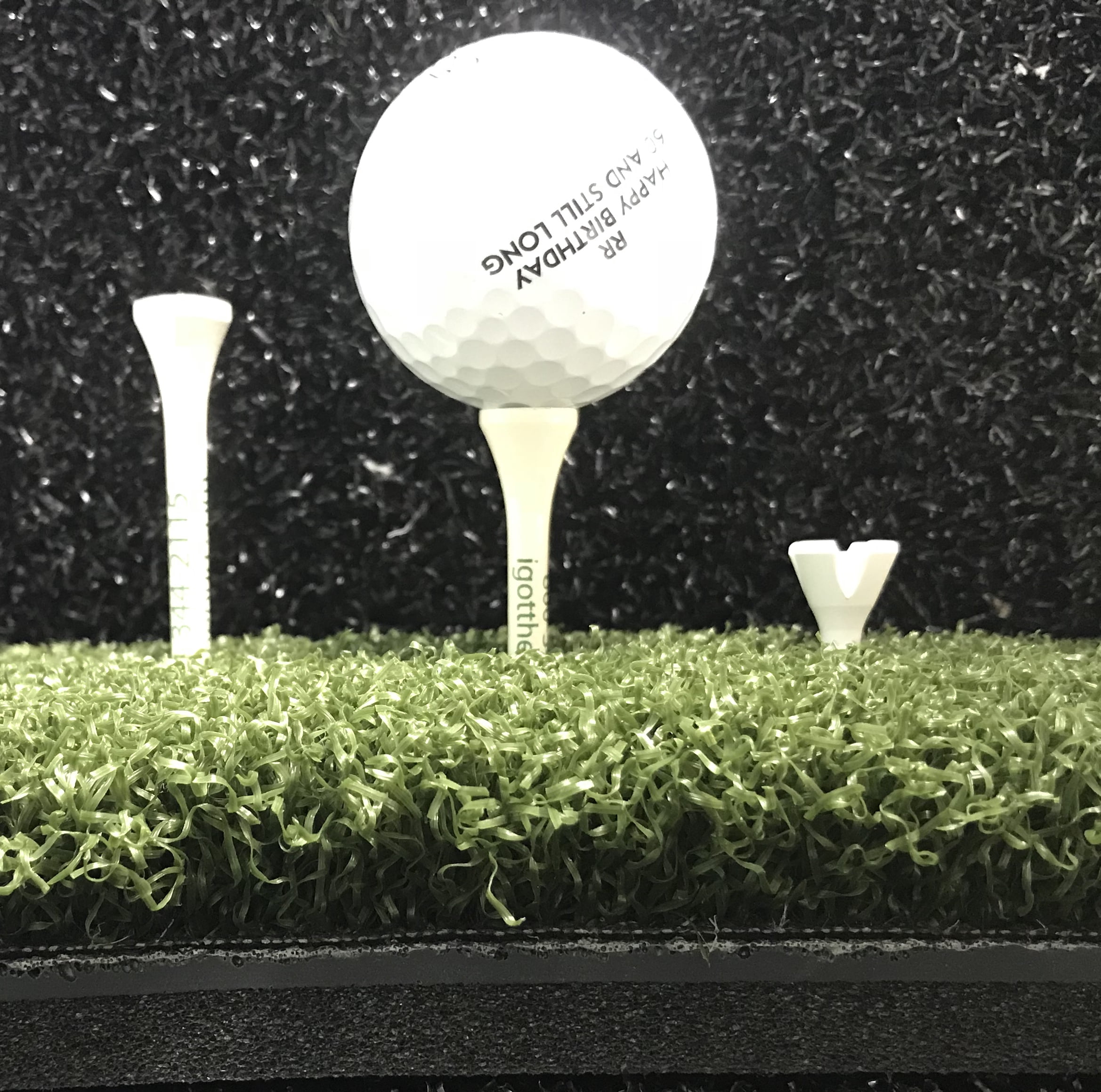 fiber golf mat
