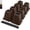 Brown, variant on 6 Inch Heavy Duty Bed Risers, Furniture Risers for Desk, Chair, Table or Sofa, Couch Lift Risers, Supports up to 2200 lbs per Leg(8 Pack White)