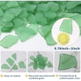 thumbnail image 4 of Sinkoo Sea Glass for Crafts, 16 oz Green Decorative Frosted Seaglass Pieces, Vase Filler, DIY Art Craft Supplies, Beach Wedding, Home Decor, Aquarium Decor, 4 of 8