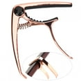 thumbnail image 4 of Easy To Carry And Store Strong And Durable Guitar Capo Clamp,  Performance Guitar Key Tuner, For Music Lovers Beginner Rose Gold, 4 of 8