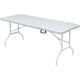 thumbnail image 1 of Mesa plegable de 6 pies, portátil, plástica con asa para picnic, fiesta y camping, 1 of 7
