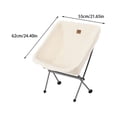 thumbnail image 2 of Soidarity Funda para silla, suministros para acampar, calentador de heces, artesanía , fundas térmicas, tela para calentar la luna carpas Normal, 2 of 6