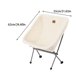 thumbnail image 4 of Soidarity Funda para silla, suministros para acampar, calentador de heces, artesanía , fundas térmicas, tela para calentar la luna carpas Normal, 4 of 6