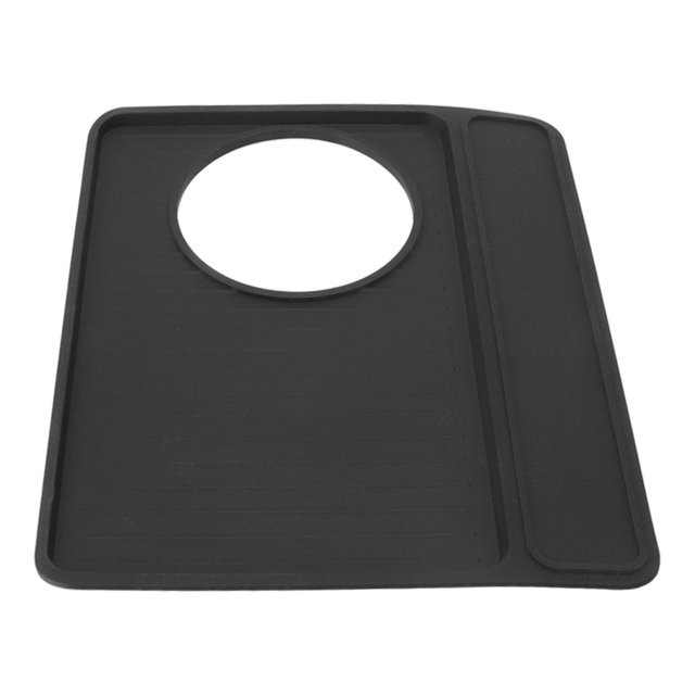 Coffee Machine Non Slip Pad, Dustproof Coffee Making Machine Accessories Food Grade Convenient For Coffee Maker Black