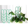 thumbnail image 2 of Style 1 Kits de soporte de enrejado para plantas de interior, soportes con forma de hoja verde para plantas trepadoras, incluyen 6 enrejados para plantas y 7 Clips para plantas, 2 of 5