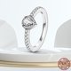thumbnail image 1 of Gran oferta, anillo de plata 925 apilable con corazón infinito y flor de Margarita para mujer, anillos originales de plata 925, regalo de joyería de marca Tan Jianjun unisex, 1 of 2