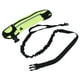 thumbnail image 3 of Correa elástica a prueba de explosiones para paseos y carreras: correa reflectante para perros de color verde hierba con bolsa deportiva para cinturón, 3 of 8