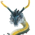 thumbnail image 3 of Figurines Réalistes de Dragon Chinois Collection pour Maison Figurines Figurines d'Action Bureau Voiture Bleu, 3 of 9
