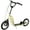 Beige#8, variant on Kids Bike Aosom Youth Scooter, Teens Kick Scooter, Adjustable Handlebar Ride On Toy for 5+ with 16" Front and 12" Rear Dual Brakes Inflatable Wheels, Green,Boys Bike
