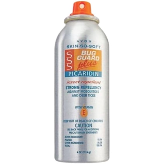Avon Skin So Soft Bug Guard Plus Picaridin Spray with Vitamin E, 4 fl oz