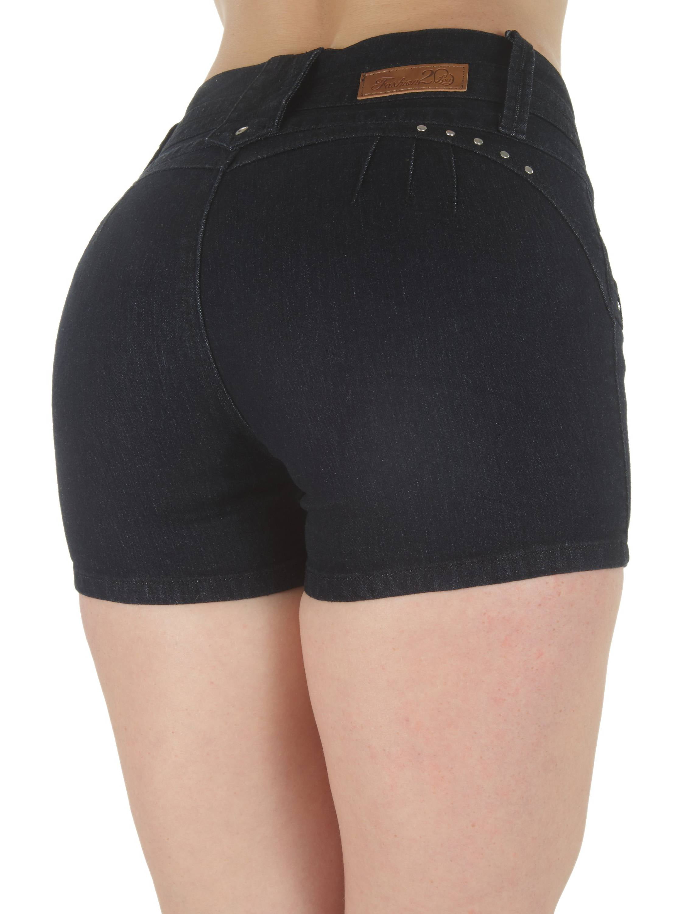 high waisted denim shorts size 14