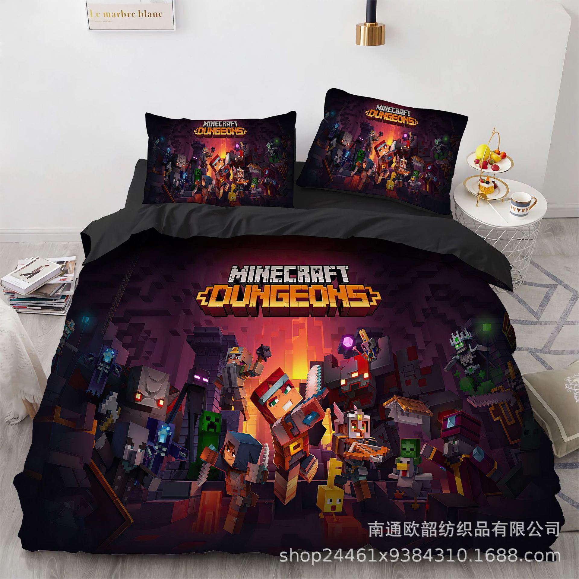 Single bed blanket cover with zipper sale