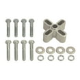 thumbnail image 1 of Derale Cooling Fan Spacer 31510 1 Inch Thick; Anodized; Aluminum; Includes Mounting Hardware, 1 of 4