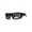 Matte Black Black, variant on Polarized Nitrogen Thick Plastic Warp Biker Sport Sunglasses Shiny Black