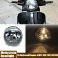 thumbnail image 2 of 1/2Pcs Motorcycle Front Head Headlight Motorcycle Light  Lightings Spare Parts For Vespa Piaggio Gt GTS 125 200 250 300, 2 of 7