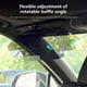 thumbnail image 5 of Extensor universal para visera de coche | Bloqueador solar UV400 | Extensión de visera abatible de 32 x 14,5 cm | Diseño ajustable con clip para coches y SUV | Material de PVC, 5 of 7