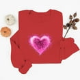 thumbnail image 5 of Ounisa Valentines Sweatshirt Women Gnomes Shirts Love Heart Sweater Crewneck Long Sleeve Pullover Tops, 5 of 6