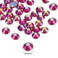 thumbnail image 2 of Uxcell Hotfix Rhinestones Flatback Crystal Glass Gems for Craft Clothes DIY Decoration Bright Light Red 4.8mm, 2 of 5