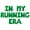 Green, variant on Letter Balloons - IN MY RUNNING ERA 16" Inch Alphabet Letters Foil Mylar Balloon Running Themed Birthday Party Banner (Purple)