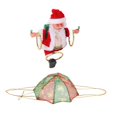 thumbnail image 4 of Adornos navideños de paracaídas, forma encantadora, seguros, ecológicos, forro polar, PC, adorno colgante navideño, paracaídas para niños que dan vueltas, 4 of 14