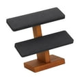 thumbnail image 4 of Soporte de madera para pulseras y brazaletes Strade Fareast Limited estante de joyas 2 niveles gris, 4 of 8