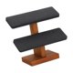 thumbnail image 4 of Soporte de madera para pulseras, almacenamiento de joyas para escaparates de joyerías y centros comerciales. Gris, 4 of 9