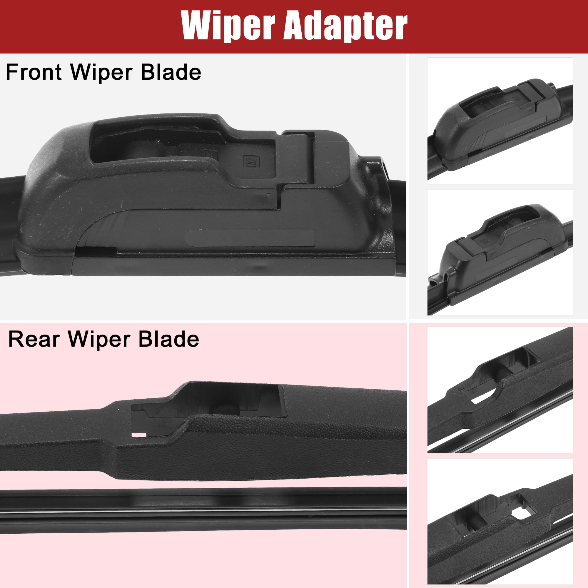 Unique Bargains 28 Inch 20 Inch 16 Inch Windshield Wiper Blade Set for Toyota Sienna