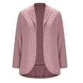 thumbnail image 4 of Delayuji Cardigan For Women Summer Lightweight Open Front Cardigans Mesh Hollow Knit Half Sleeve Cover Ups, 4 of 4