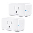 thumbnail image 1 of Enchufe inteligente Govee, 15 A, WiFi, Bluetooth, paquete de 2, funciona con Alexa Google, 1 of 8