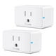 thumbnail image 1 of Enchufe inteligente Govee, 15 A, WiFi, Bluetooth, paquete de 2, funciona con Alexa Google, 1 of 8