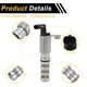 thumbnail image 4 of Solenoide de Válvula de Tiempo Variable VVT de Unique Bargains para Chevrolet Camaro 2016-2024 3.6L Válvula de Control de Aceite del Árbol de Levas No.12671336/010067 Negro 1 Pcs, 4 of 6