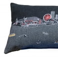 thumbnail image 3 of 45" Black Chicago Nighttime Skyline Lumbar Decorative Pillow, 3 of 3