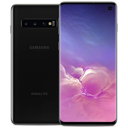 Restored Samsung Galaxy S10 G973U 128GB Prism Black Fully Unlocked (LC DOT) (Refurbished)