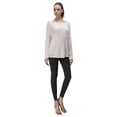 thumbnail image 5 of Richie House Women's Long Sleeve Knit Blouse RH2037-A-M, 5 of 7