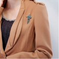 thumbnail image 2 of de con de y cadena con borlas de lucite azul, 2 of 9