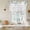 Gray, variant on Easter Bunny Balloon Curtains 63 Inch Length for Living Room/Bedroom, Eucalyptus Leaves Rabbit Flowers Grey Plaid Rod Pocket Privacy Door Curtains Decorative Tie Up Shade for Window 52"x63"