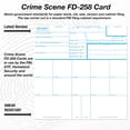 thumbnail image 4 of Crime Scene Fingerprint Cards, Applicant FD-258, 1000 Piece, 4 of 4