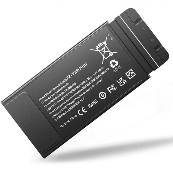 FZ-VZSU1HU Laptop Battery for Panasonic TOUGHBOOK 55 FZ-55  FZ-55 Mk1（10.8V 6300mAh）