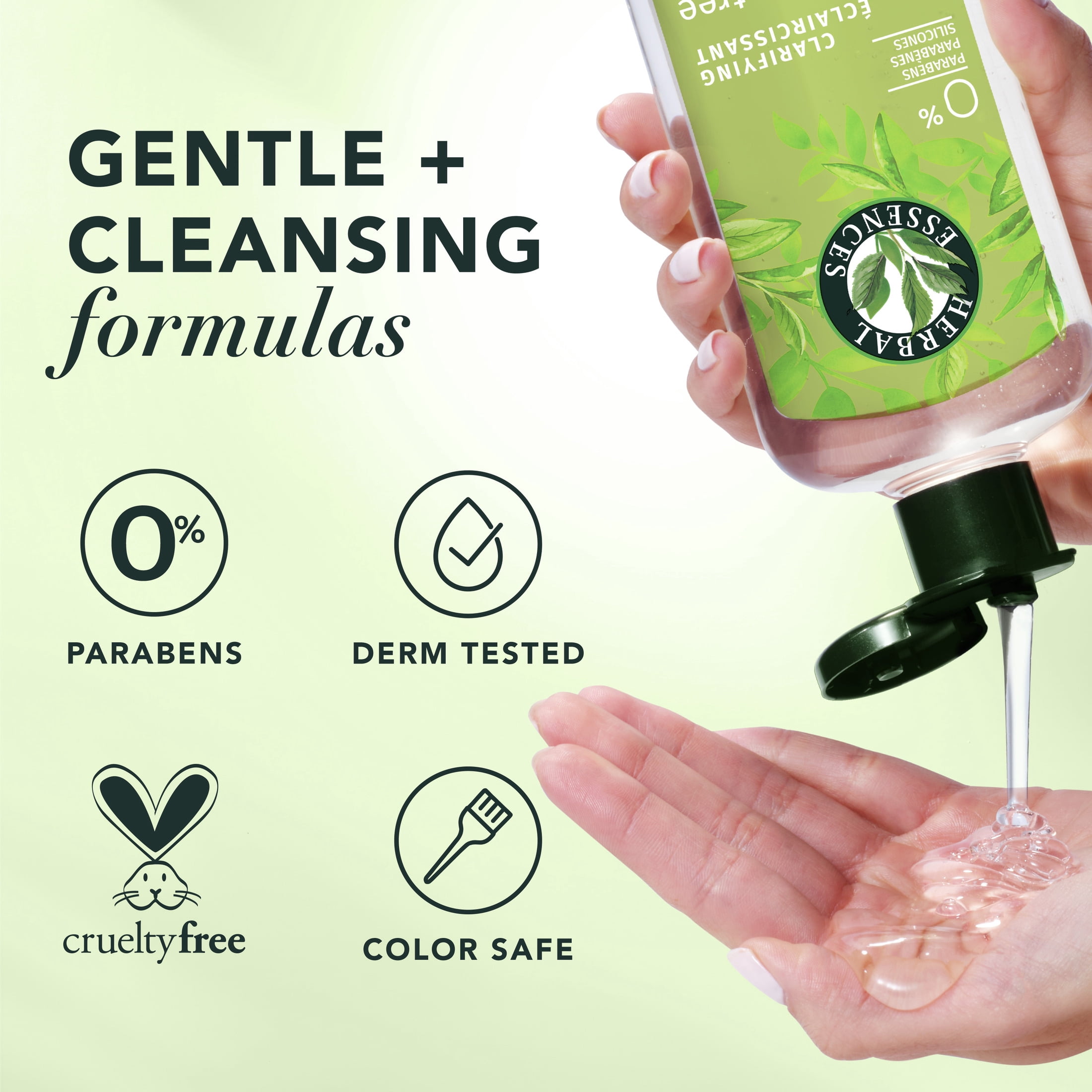 (4 pack) Herbal Essences Clarify and Purify Shampoo and Conditioner Dual Pack, 13.5 oz each