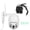 EU Plug Black, variant on YAHHU Security Camera 1080P PTZ Wifi IP 2MP 4x Digital Zoom CCTV Wireless Night Vision Motion Detection Camera EU Plug (8.66 inches / 22.00 cm)